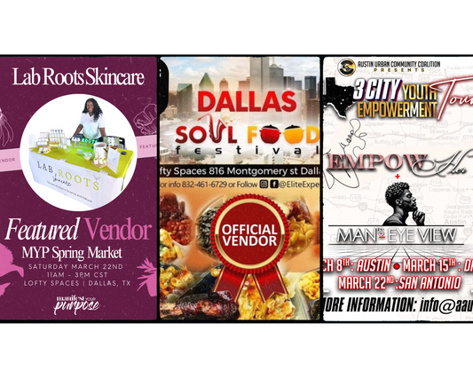 Lab Roots Skincare March Takeover: Join Us at Two Exciting Events and More!
