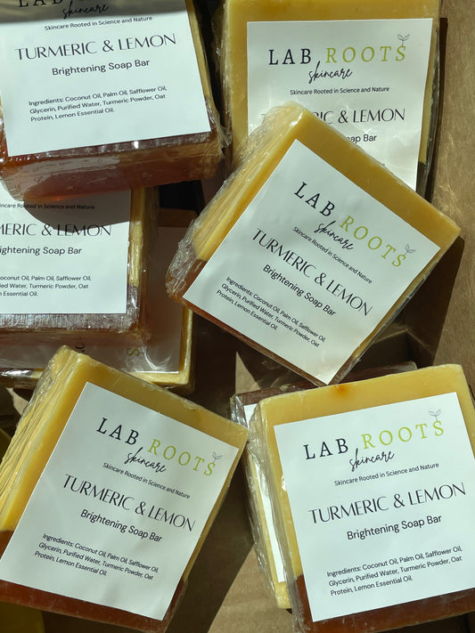 Glow Naturally with Lab Roots Skincare Turmeric & Lemon Bar
