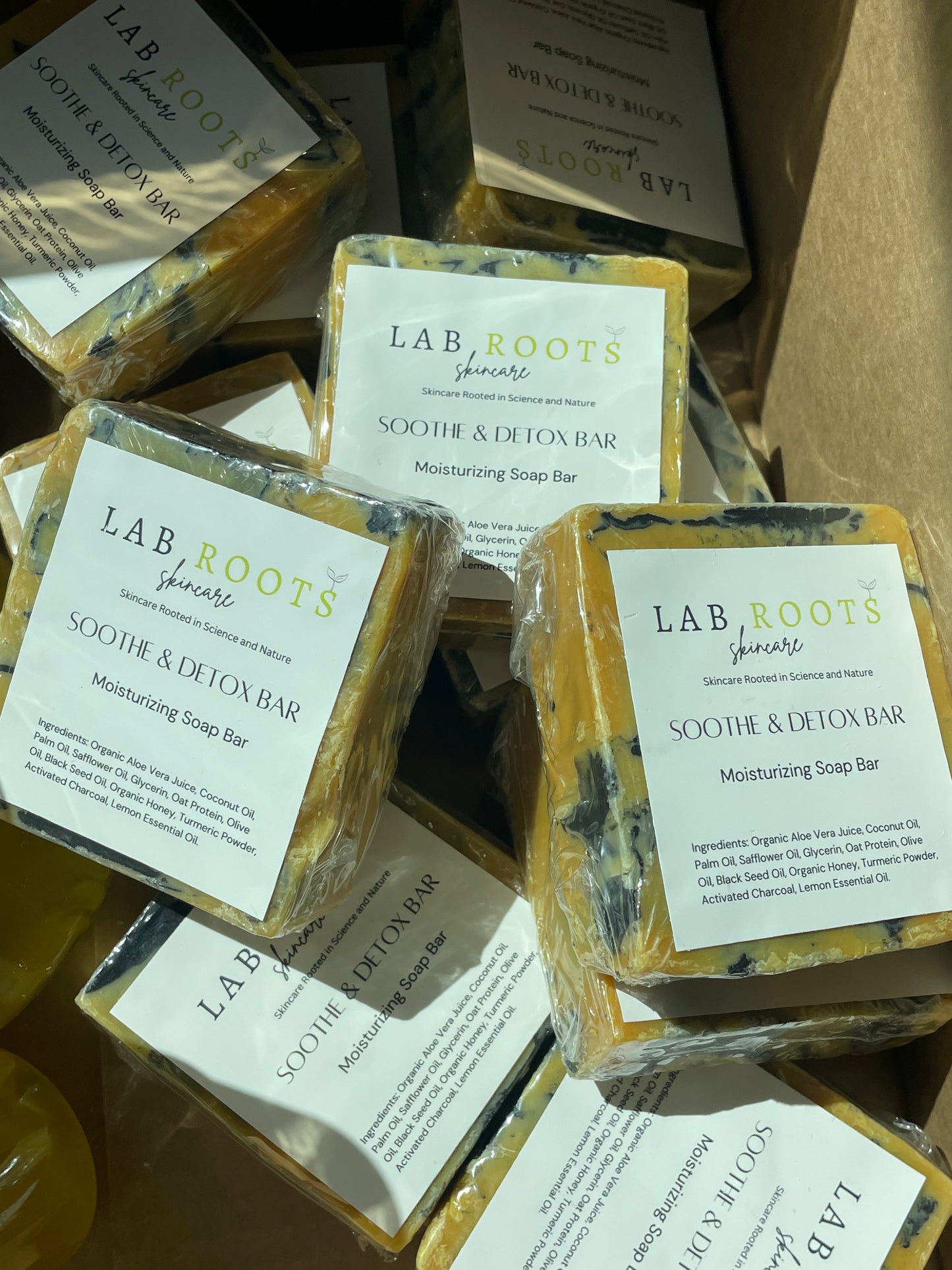 Soothe & Detox Moisturizing Face and Body Bar Soap